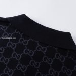 GG Cotton Silk Jacquard Polo Shirt