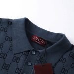 GG Gradient Polo Shirt In Blue