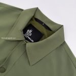 Green Tara Stretch Nylon Utility Jacket