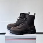 Heavea City Leather Boots In Brown – Mc40
