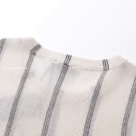 Homme Off-White Striped Jersey T-Shirt