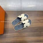 Izmir Sandals In Blue And White – Hs144
