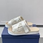 Alpha Sandals Off-White Oblique Jacquard – Cds43
