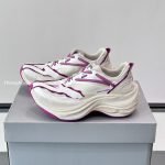 Jet Sneakers In White And Purple – Bb328
