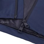 Logo Hooded Jacket In Blue