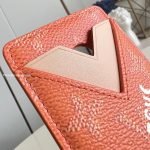 Magnetic Card Holder Caramel Monogram Heritage Canvas M26945