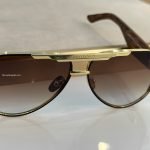 Maybach The King Iii Sunglasses In Gold And Green – Sg259