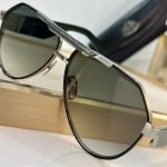 Maybach The King Iii Sunglasses In Silver And Brown – Sg261