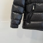 Moncler Enfant Maire Down Jacket In Black