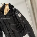 Moncler Enfant Parana Down Jacket In Black