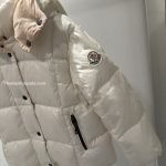 Moncler Enfant Parana Down Jacket In White