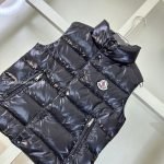 Moncler Enfant Tib Down Vest In Black