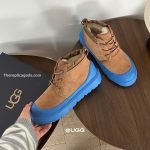Neumel Weather Hybrid Boots In Brown And Blue
