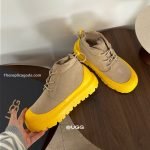 Neumel Weather Hybrid Boots In Brown And Yellow