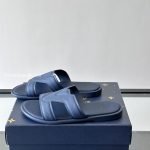 Oasis Mules Blue Taiga Leather 1Ahscf