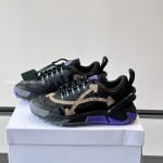 Odsy-2000 Sneakers In Black And Purple – Ow88