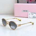 Oval Frame Gold-Tone Sunglasses Smu52Ys – Sg200