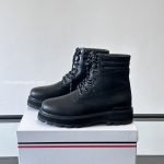 Peka Leather Hiking Boots In Black – Mc41