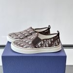 Saltwind Slip-On Sneakers Brown Oblique Jacquard – Cd507