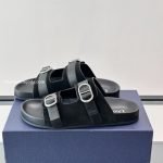 Aqua Sandals Black Suede Calfskin – Cd510