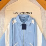 Silk Mix Souvenir Jacket In Pale Blue 1Ak6Lq