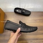 Silverstone Moccasins Black Monogram-Embossed Calf Leather 1Ahrrw