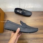 Silverstone Moccasins Blue Grained Calf Leather 1Ahrkx