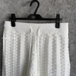 Tennis Boucle Shorts In White