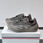 Trailgrip Lp Suede & Nubuck Sneakers In Brown – Mc48