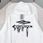 3D Liquified Effect Hoodie In White – Sk806