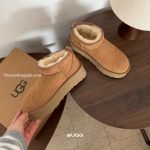 Ultra Mini Ugg Boots In Brown