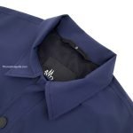 Blue Tara Stretch Nylon Utility Jacket