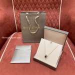 B.zero1 Pendant Necklace In 18 Kt Rose Gold With Matte Black Ceramic