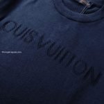 Cotton-Cashmere Short-Sleeved Crewneck In Navy Blue 1Ak6Xl