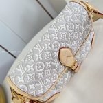 Diane Pm Bag Monogram Embleme Peuplier Jacquard Textile M29795