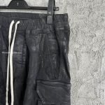 Drkshdw Cargo Denim Pants In Black – Tp857