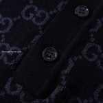GG Cotton Silk Jacquard Polo Shirt