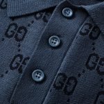 GG Gradient Polo Shirt In Blue