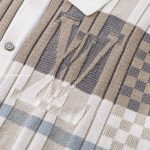 Graphic Jacquard Short-Sleeved Shirt In Beige 1Ajtvq – Sh533