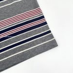 Grey Long-Sleeved Striped T-Shirt In Grey – Sk764