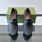 Havel Interlocking G Loafers In Black – Gc565