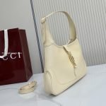 Jackie 1961 Medium Shoulder Bag Light Yellow Soft Grainy Leather
