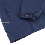 Logo Hooded Jacket In Blue