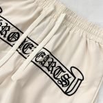 Logo Printed Shorts In White