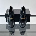 Ma Chain Leather Loafers In Black – Ri98