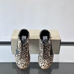 Marathon Speed Leopard Trainers In Brown – Ggdb63