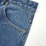 Anagram Baggy Denim Pants In Blue