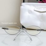 Mm216 Oval Sunglasses In Silver – Sg291