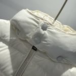 Moncler Ania Hooded Down Gilet In White