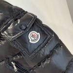 Moncler Enfant Maire Down Jacket In Black